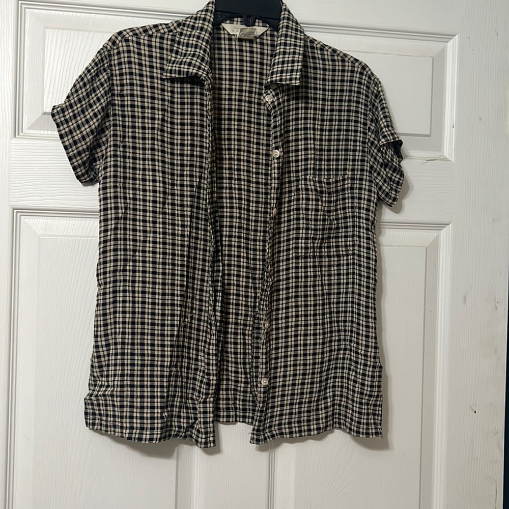Vintage Express Short Sleeve Button Up